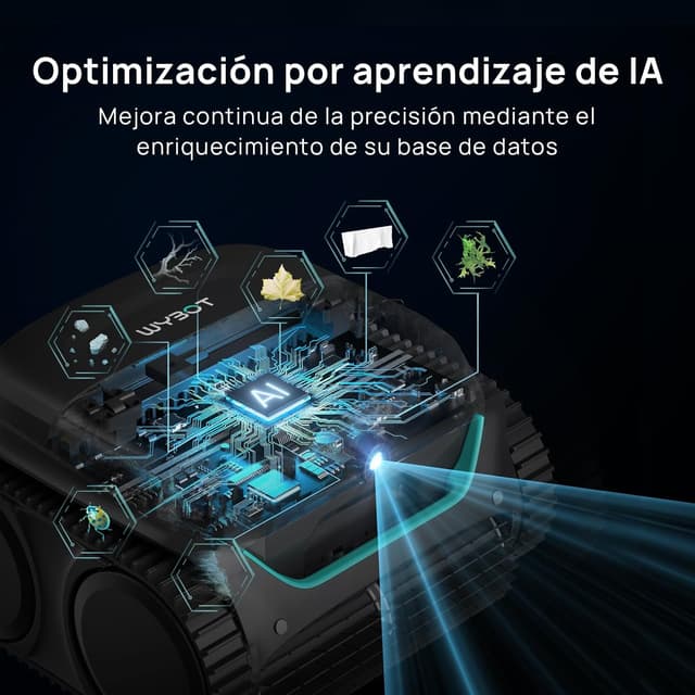 Thumbnail 2 de WYBOT C2 Vision A: robot de piscina inalámbrico con IA