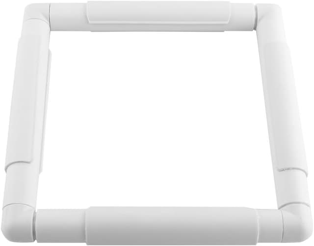 Detalle de Universal Clip Frame cross stitch frame (square) for embroidery, quilting, needlepoint & silk painting