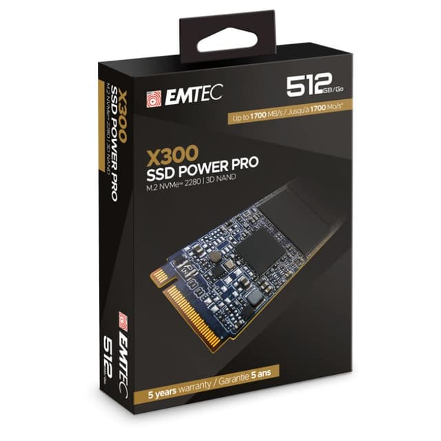 Detalle 2 de Emtec Power Pro X300 512GB SSD M.2
