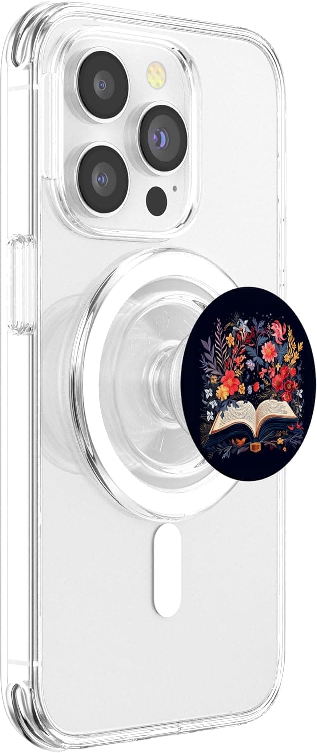 Thumbnail 3 de Bookworm Fleurs Avid Reader PopGrip MagSafe