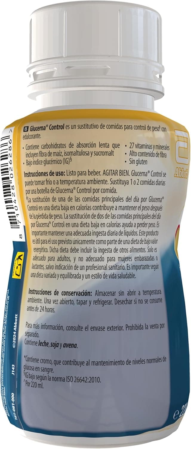 Thumbnail 2 de Glucerna Control sabor vainilla 4x220ml