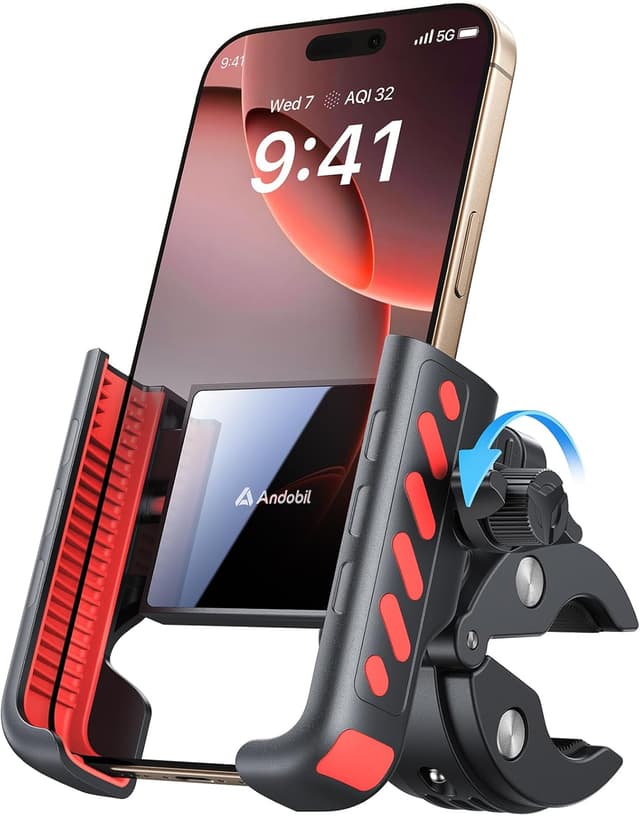 Imagen de andobil Stabile Handyhalterung Fahrrad 360° en OfertitasTOP