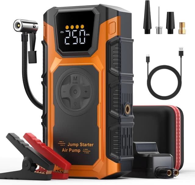 Imagen de Jump Starter Power Pack 6000A tyre inflator en OfertitasTOP