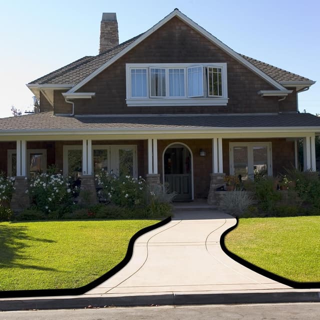 Thumbnail 6 de Newthinking Rasenkante aus Kunststoff 10 m (5 cm breit) – unsichtbare Rasengrenzen mit 50 Erdnägeln, schwarz