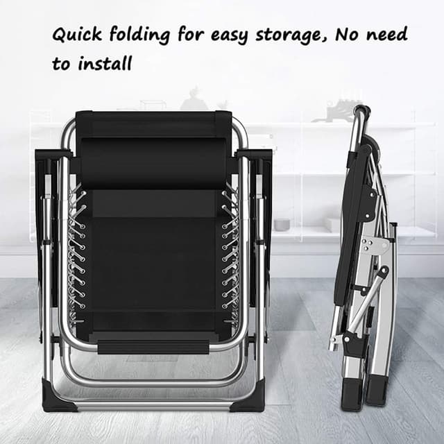 Thumbnail 5 de Sedia gravità zero reclinabile extra larga 200kg