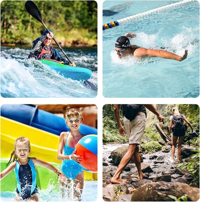 Thumbnail 6 de JOTO Waterproof Phone Pouch Dry Bag Case (blue) for phones up to 7