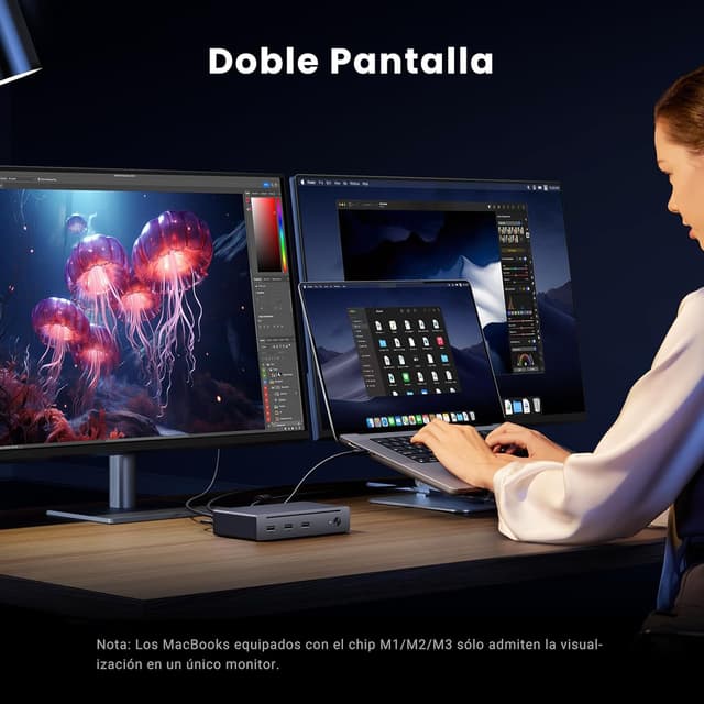 Thumbnail 2 de UGREEN Revodok MAX 208 Docking Station TB4 8 en 1