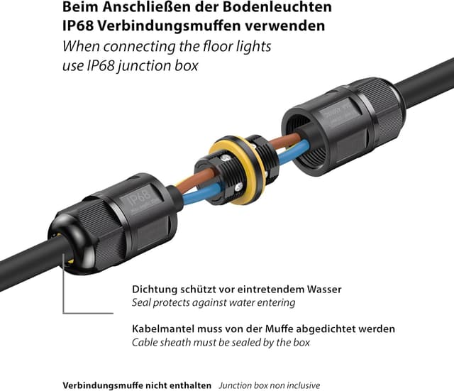 Thumbnail 3 de ledscom.de GLOX Lampada da incasso a pavimento Ø35 mm