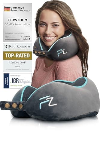 Imagen de FLOWZOOM Comfy Almohada de viaje 360° en OfertitasTOP