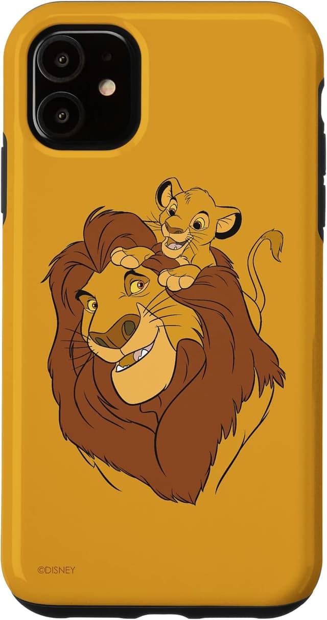 Thumbnail 6 de Custodia iPhone 14 Il Re Leone Simba e Mufasa