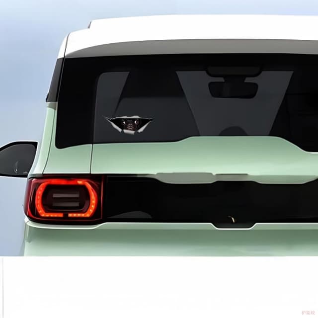 Thumbnail 5 de Autoaufkleber Mops 18 cm Pug Sticker