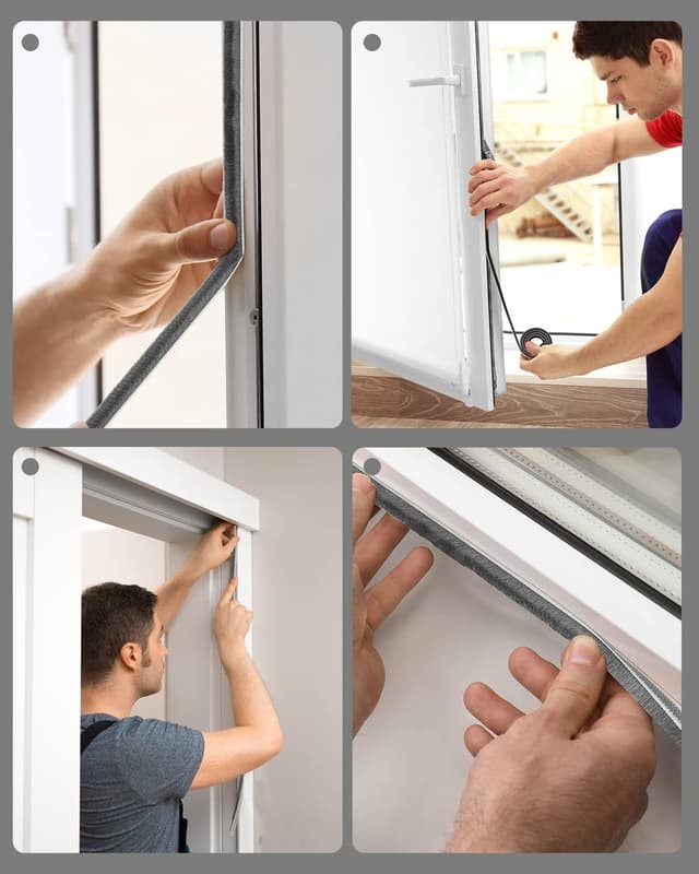 Thumbnail 5 de AFAXINRIE Joint fenêtre 5 m pour isolation