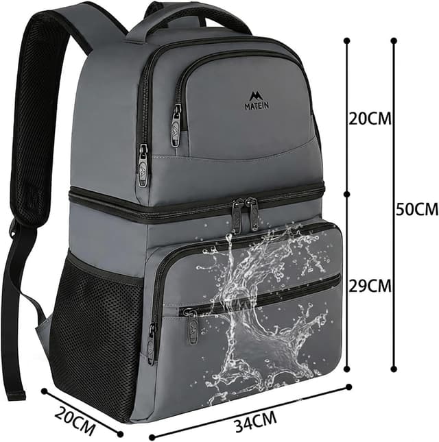 Thumbnail 6 de Kühlrucksack MATEIN Kühlrucksack 34L, 40 Dosen
