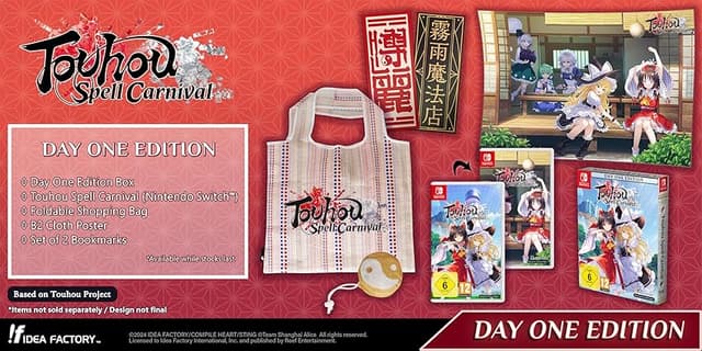 Detalle 2 de Touhou Spell Carnival Day One Edition Nintendo Switch
