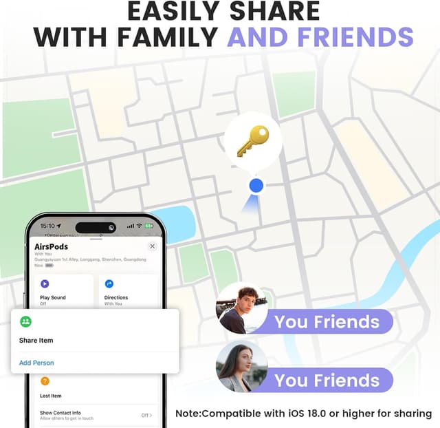 Thumbnail 3 de Air Tracker Tag Schlüsselfinder