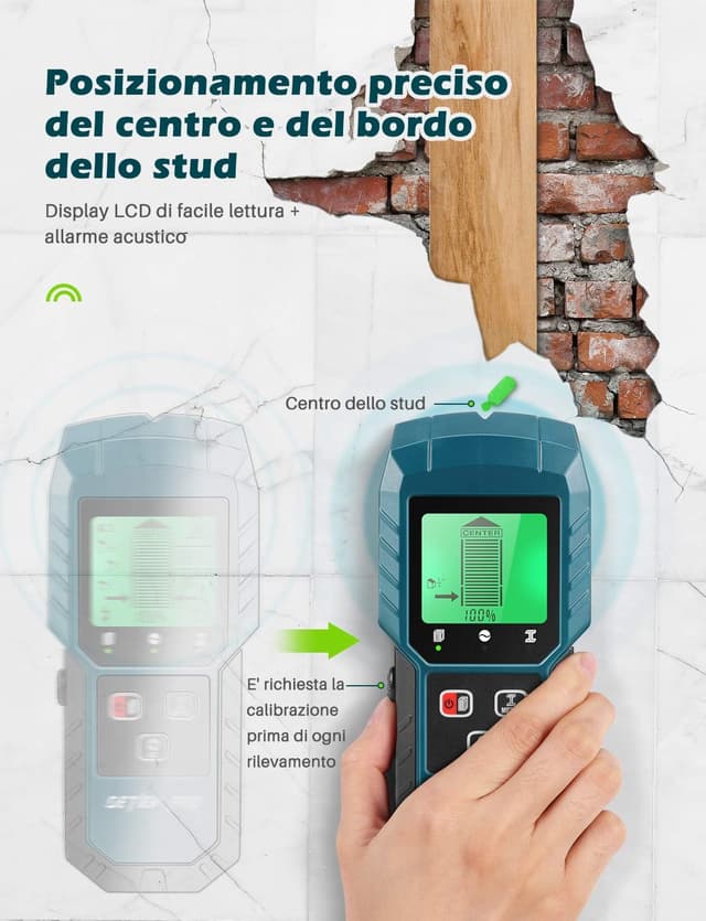 Thumbnail 6 de DETLEV PRO 5 in 1 Rilevatore Digitale cavi e tubi 5 modalità