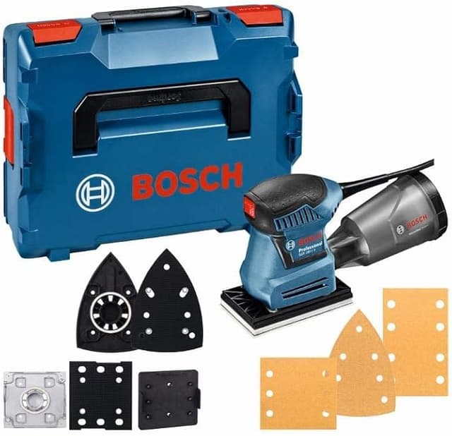 Imagen de Bosch GSS 160 MULTI Lijadora orbital con 3 platos y L-BOXX 🎨 en OfertitasTOP