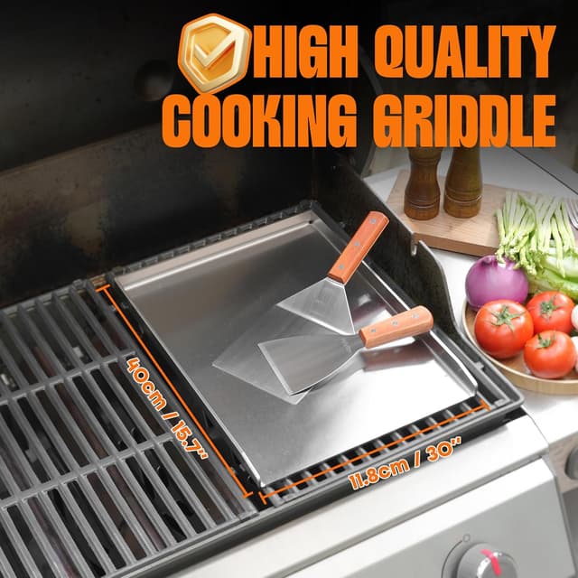 Thumbnail 1 de Onlyfire Piastra per Grill 40×30 cm