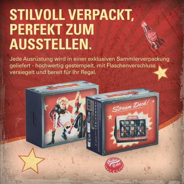 Detalle 1 de Elgato Nuka-Cola Stream Deck Fallout Edition