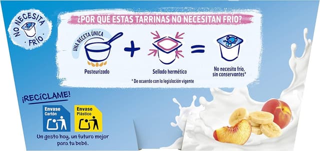 Thumbnail 3 de YOGOLINO NESTLÉ Melocotón y Plátano 🥭🍌 Pack 6