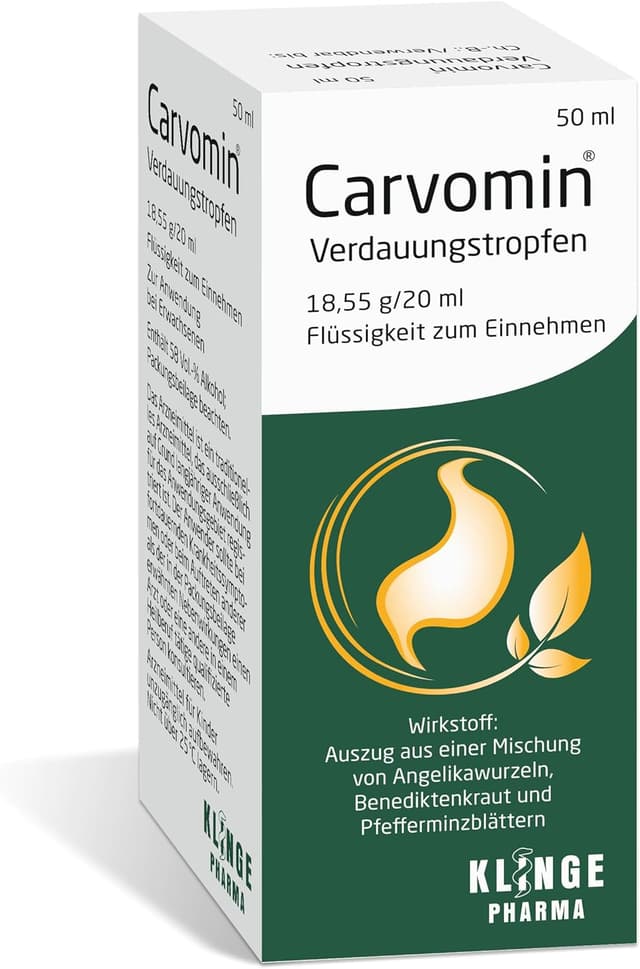 Detalle de Carvomin Verdauungstropfen Lösung zum Einnehmen (50 ml)