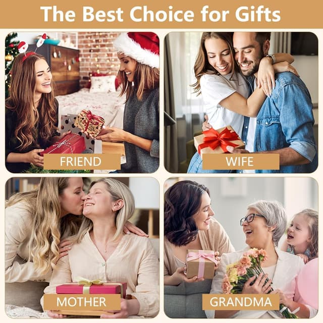 Thumbnail 6 de OFFCUP Orologio da Donna analogico al quarzo con cinturino in pelle e movimento a tre lancette