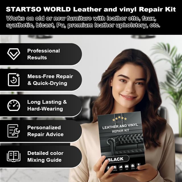 Thumbnail 2 de STARTSO WORLD Leather Repair Kit for Furniture