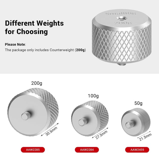 Thumbnail 5 de SMALLRIG 2285 Gegengewicht 200 g