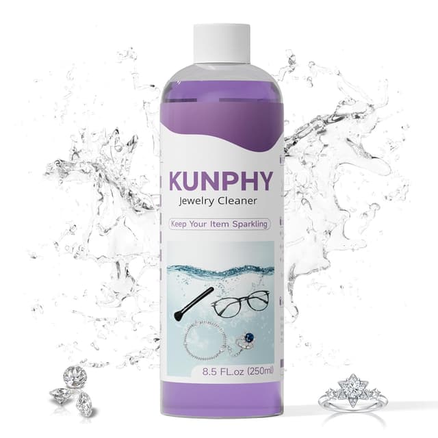 Thumbnail 6 de kunphy Ultraschallreinigungsgerät 48.000 Hz – 350 ml mit digitalem Timer für Brillen, Schmuck & mehr