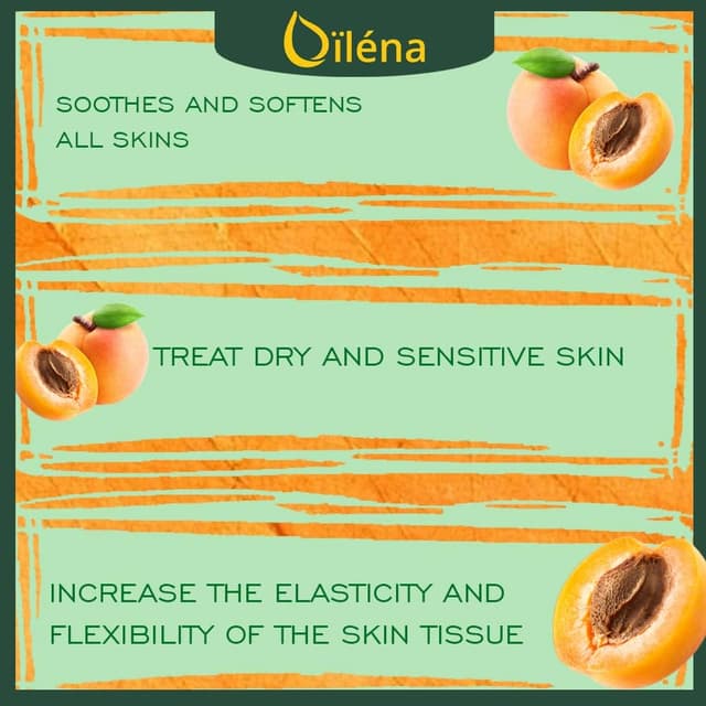 Detalle de Oïléna Huile de Noyau d'Abricot, 500 ml