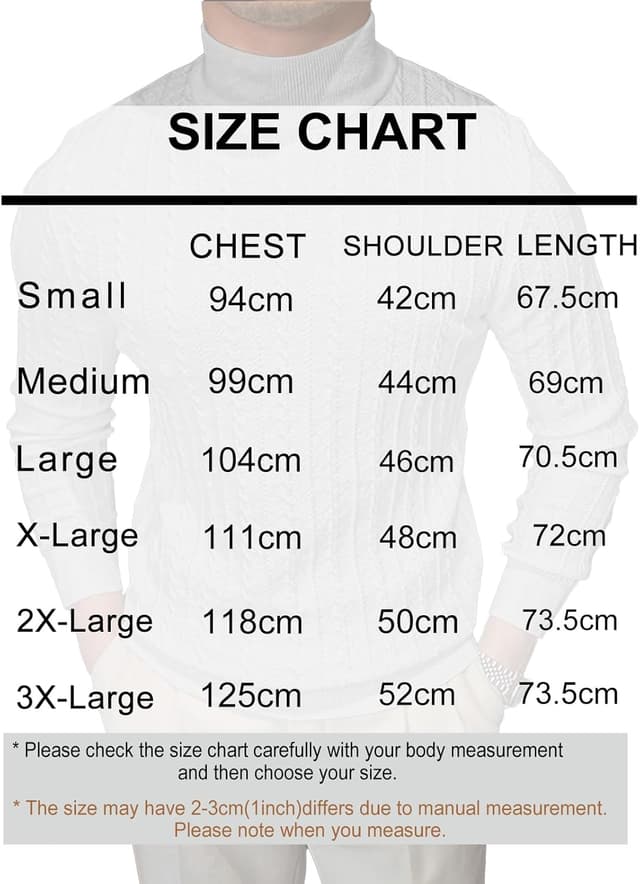 Thumbnail 5 de iudam Rollkragenpullover Herren Slim Fit