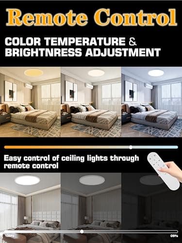 Thumbnail 4 de Kimuwote Plafon LED Techo Regulable 24W