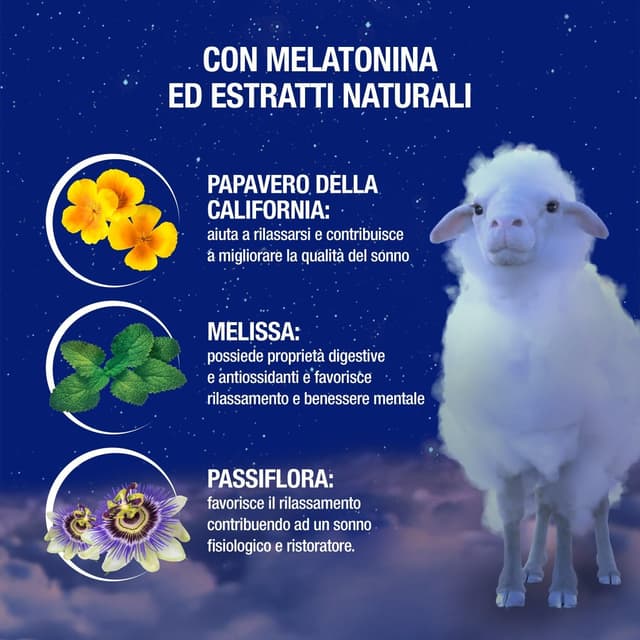 Detalle 2 de Melatonina Novanight Tripla Azione 1 mg