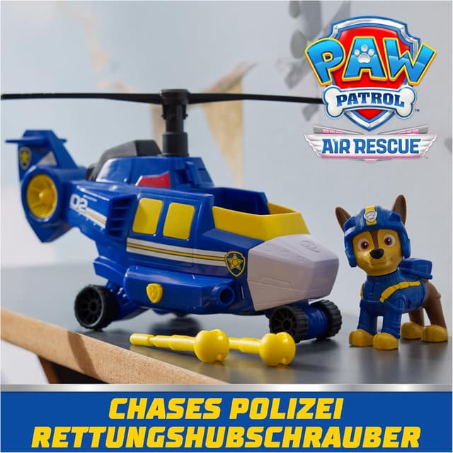 Detalle 2 de PAW PATROL Air Rescue Polizei 2 Geschosse