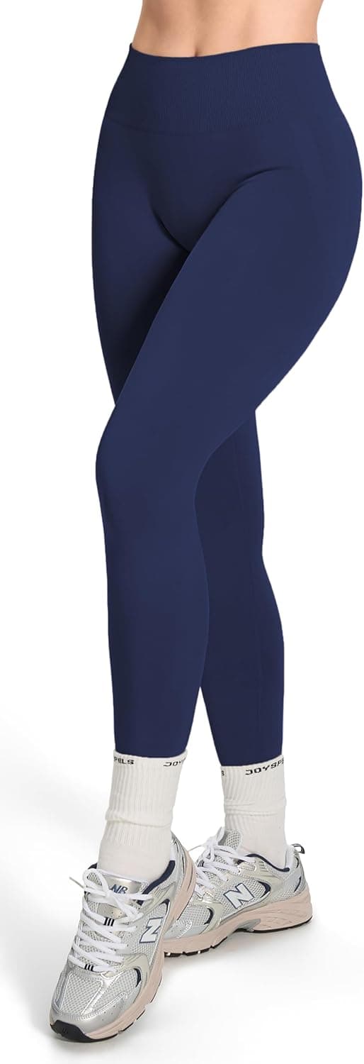 Detalle de Scrunch Butt Leggings für Damen von JOYSPELS – High Waist Booty Lifting, blickdicht und nahtlos