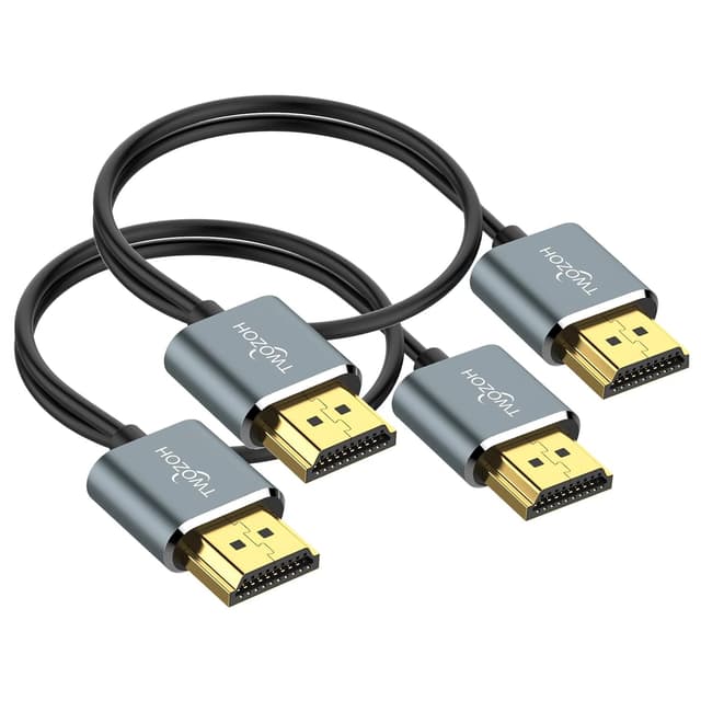 Detalle de Twozoh Câble HDMI 0,3 m 🔌