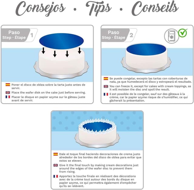 Detalle de dekora Disque comestible Spider-Man Ø 20 cm (licence officielle Marvel) pour décoration de gâteau d’anniversaire