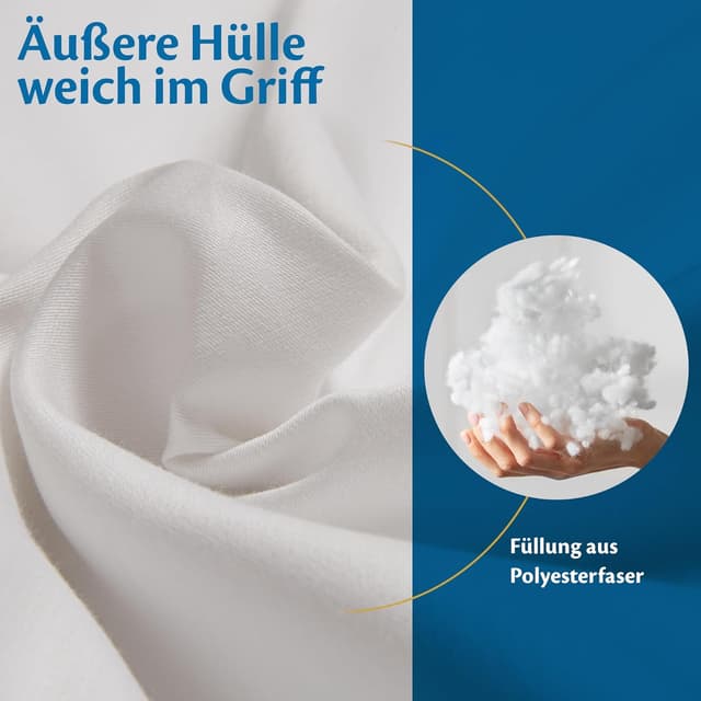 Thumbnail 5 de Flowen Kissen 40x40 4er Set