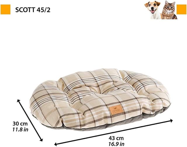 Thumbnail 1 de Ferplast SCOTT 45 cuscino imbottito double-face per cani e gatti