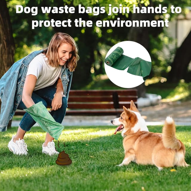 Detalle 2 de OIRLVCE 540 Dog Poo Bags 36 Rolls — Extra Thick