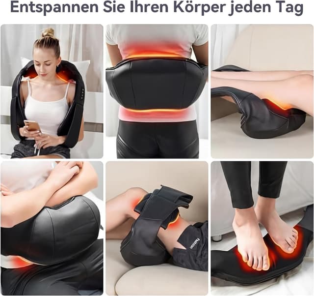 Thumbnail 5 de Nackenmassagegerät 3D mit Wärme