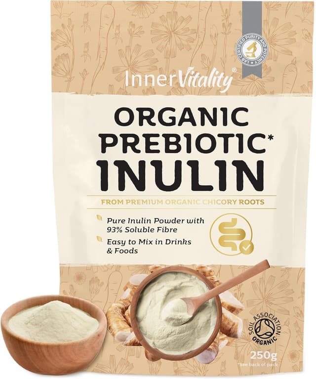 Detalle de Inner Vitality Organic Inulin Powder 250g