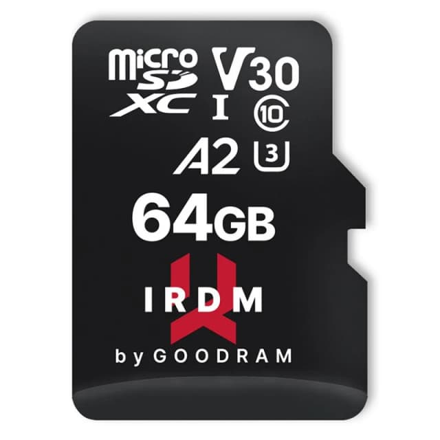 Imagen de goodram IRDM MicroSDXC 64GB A2 UHS-I en OfertitasTOP