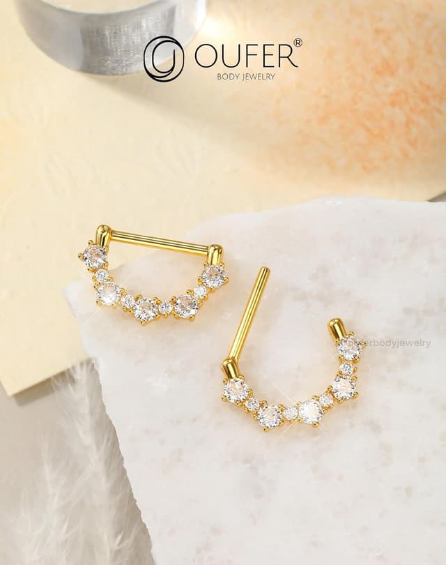 Detalle 2 de OUFER Barres mamelon 14G 316L