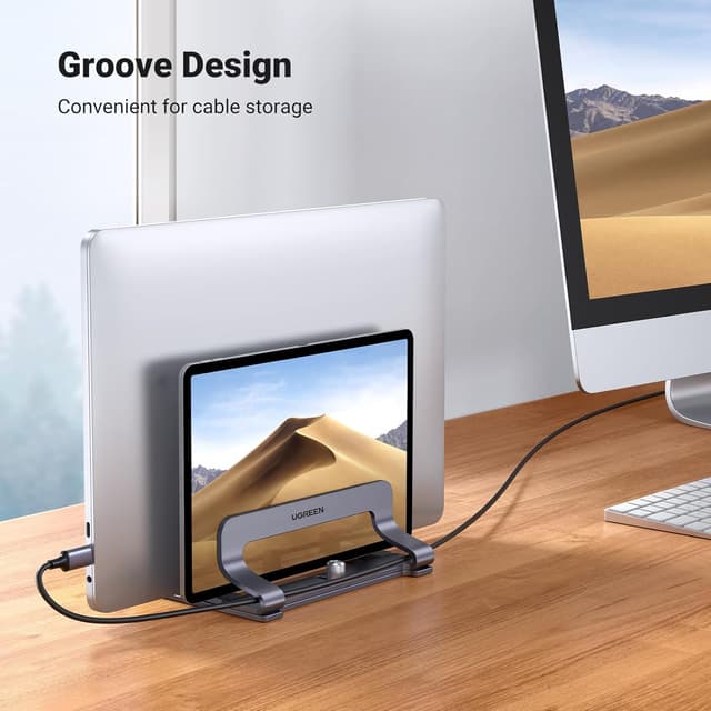 Thumbnail 6 de UGREEN Dual Slot Vertical Laptop Stand