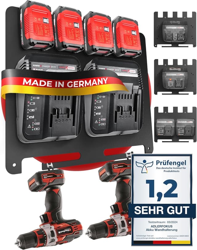 Detalle de Adlerfokus Einhell Akku Wandhalterung 18V