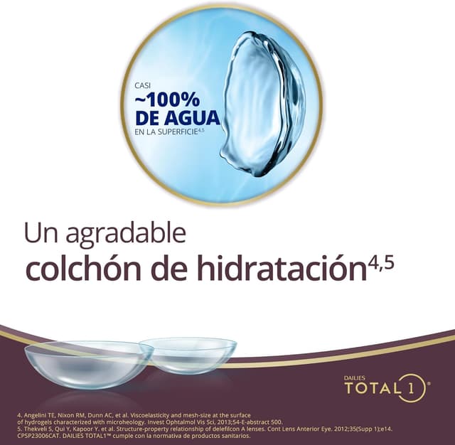 Thumbnail 5 de Dailies Total 1 - Lentes diarios de contacto 🥽, 30 unidades