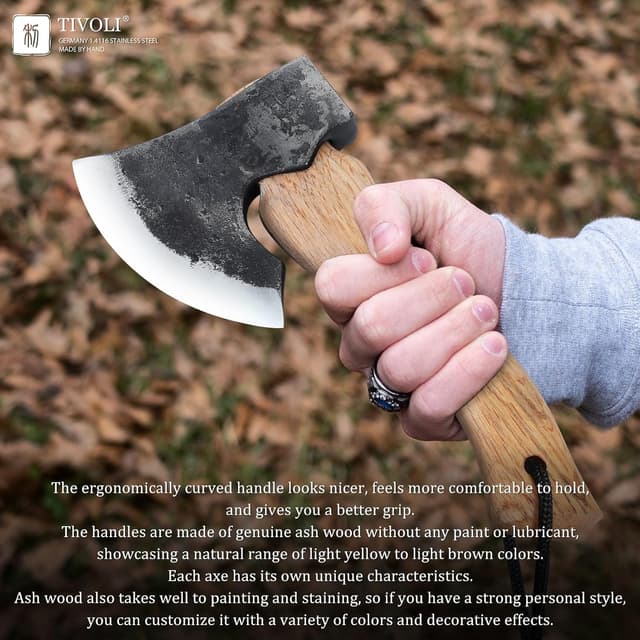 Thumbnail 5 de TIVOLI Hacha de Mano 27cm forjada