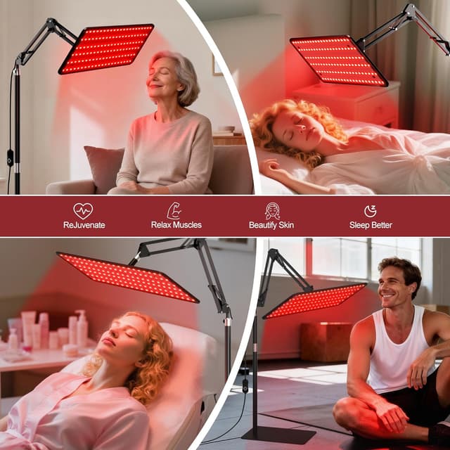 Thumbnail 5 de Morfone Advanced Red Light Therapy Lamp 200 LEDs