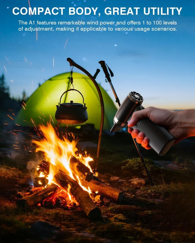 Detalle 2 de GANDASHI Druckluft Air Duster 60 MPH